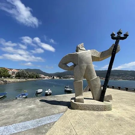 Atico Deluxe Muy Cerca De La Playa, Parking Gratis 아파트 Moaña