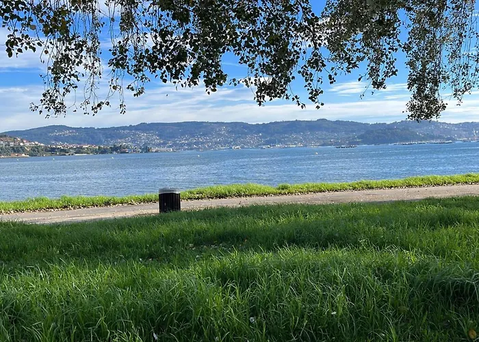 Atico Deluxe Muy Cerca De La Playa, Parking Gratis Apartament Moaña