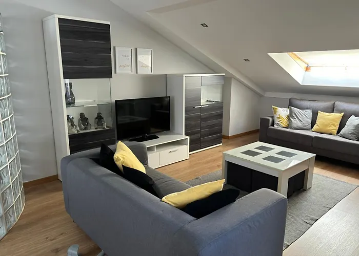 Apartament Atico Deluxe Muy Cerca De La Playa, Parking Gratis Moaña